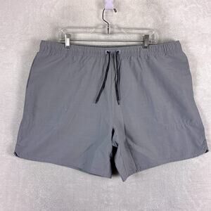 Allbirds Shorts Mens XXL Gray Natural Run Merino Wool Blend Preppy Gym Workout